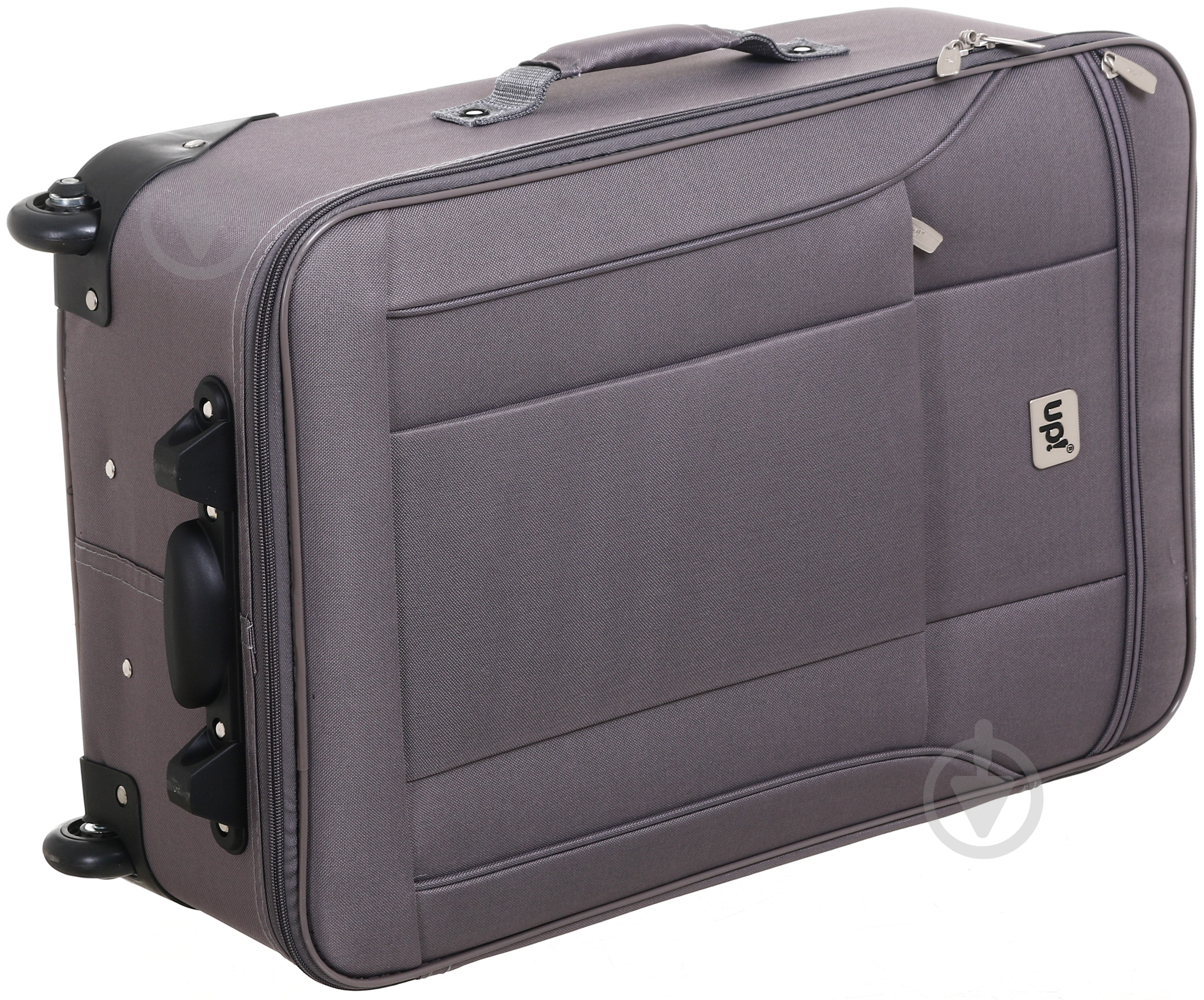 Чемодан UP! (Underprice) 49 л серый KX22003 61х40х20 см - фото 5