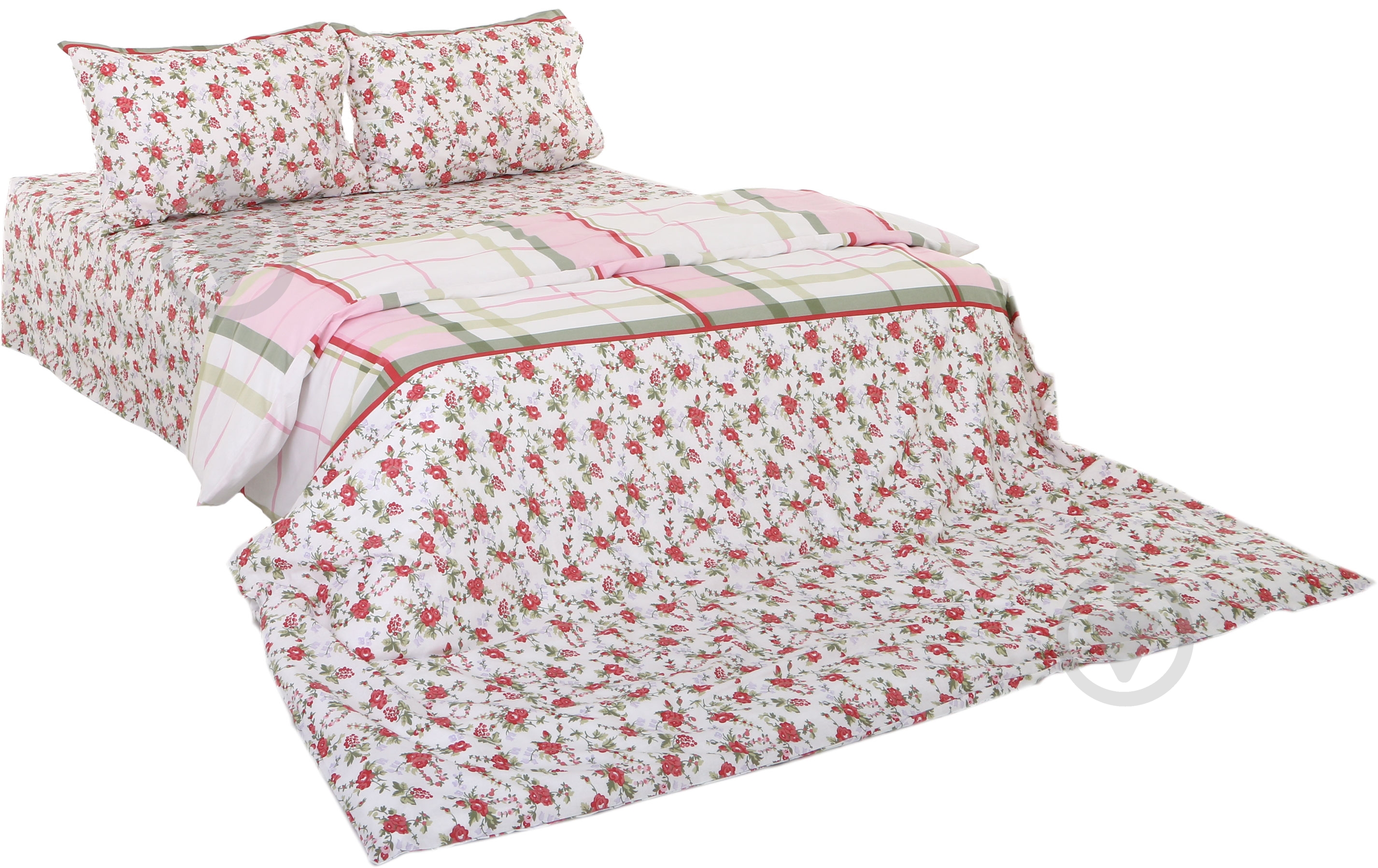 Комплект постельного белья Софи 2,0 красный UP! (Underprice) - фото 1 Комплект постельного белья Софи 2,0 красный UP! (Underprice) - фото 1