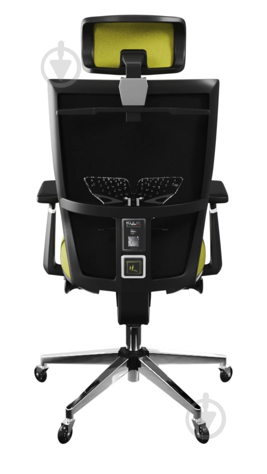Кресло эргономичное Kulik System SPACE 1925_0513 оливковый - фото 4
