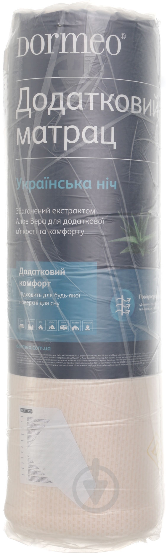 Матрас дополнительный Украинская ночь 140x190 см Dormeo 140х190 см - фото 2 Матрас дополнительный Украинская ночь 140x190 см Dormeo 140х190 см - фото 2