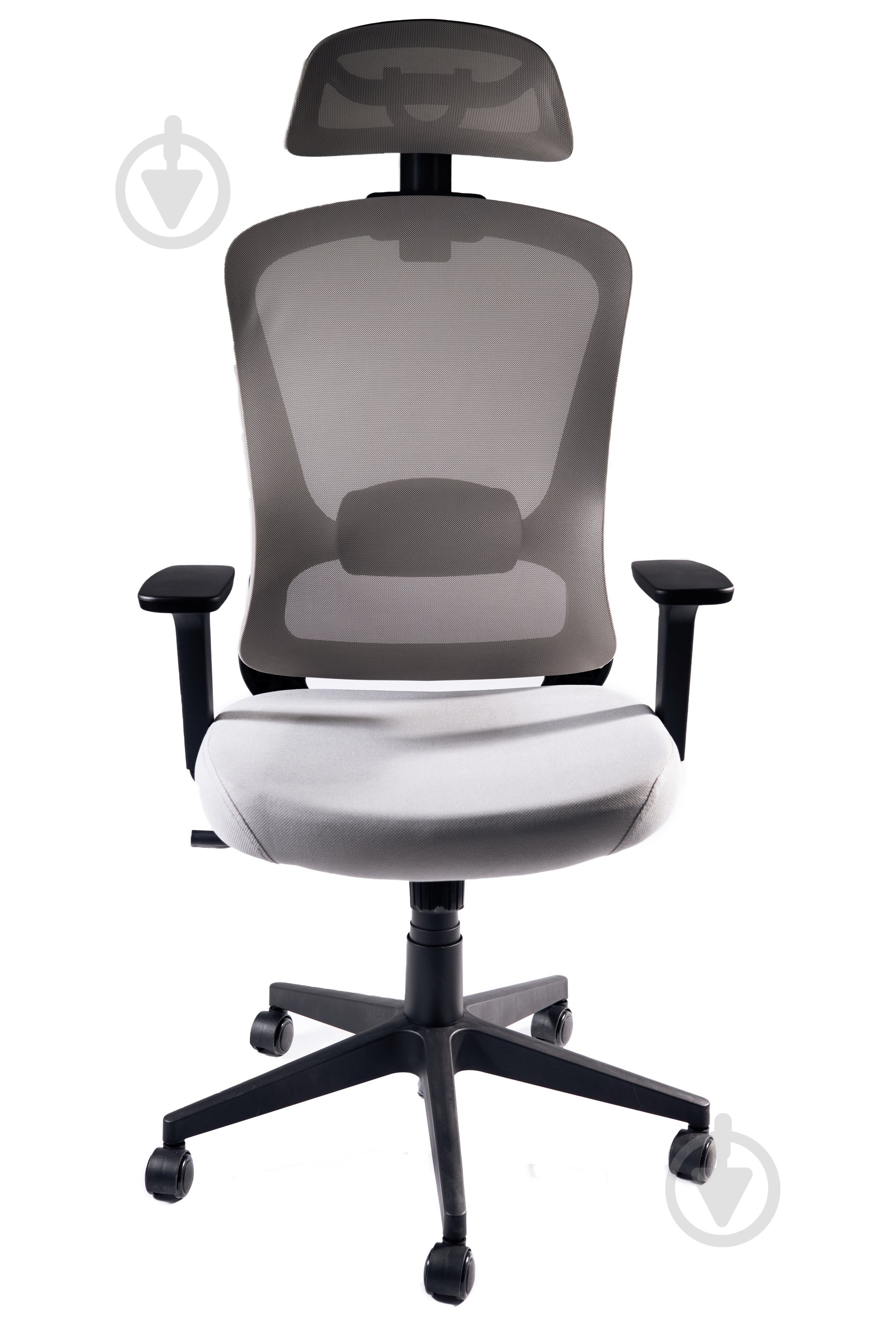 Кресло офисное Tehforward Крипто серый - фото 7