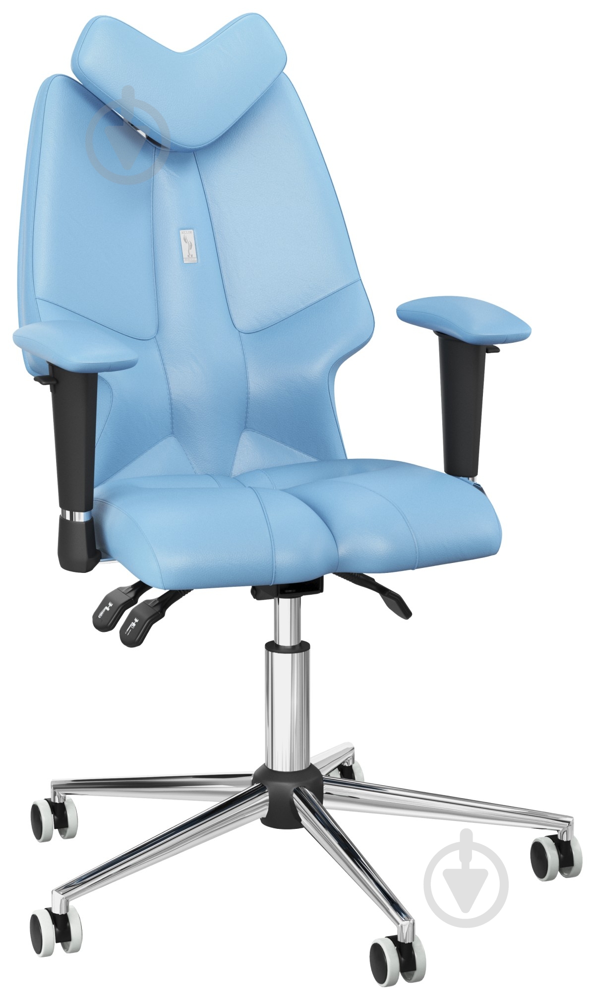Кресло эргономичное Kulik System Fly 1303 голубой - фото 2 Кресло эргономичное Kulik System Fly 1303 голубой - фото 2