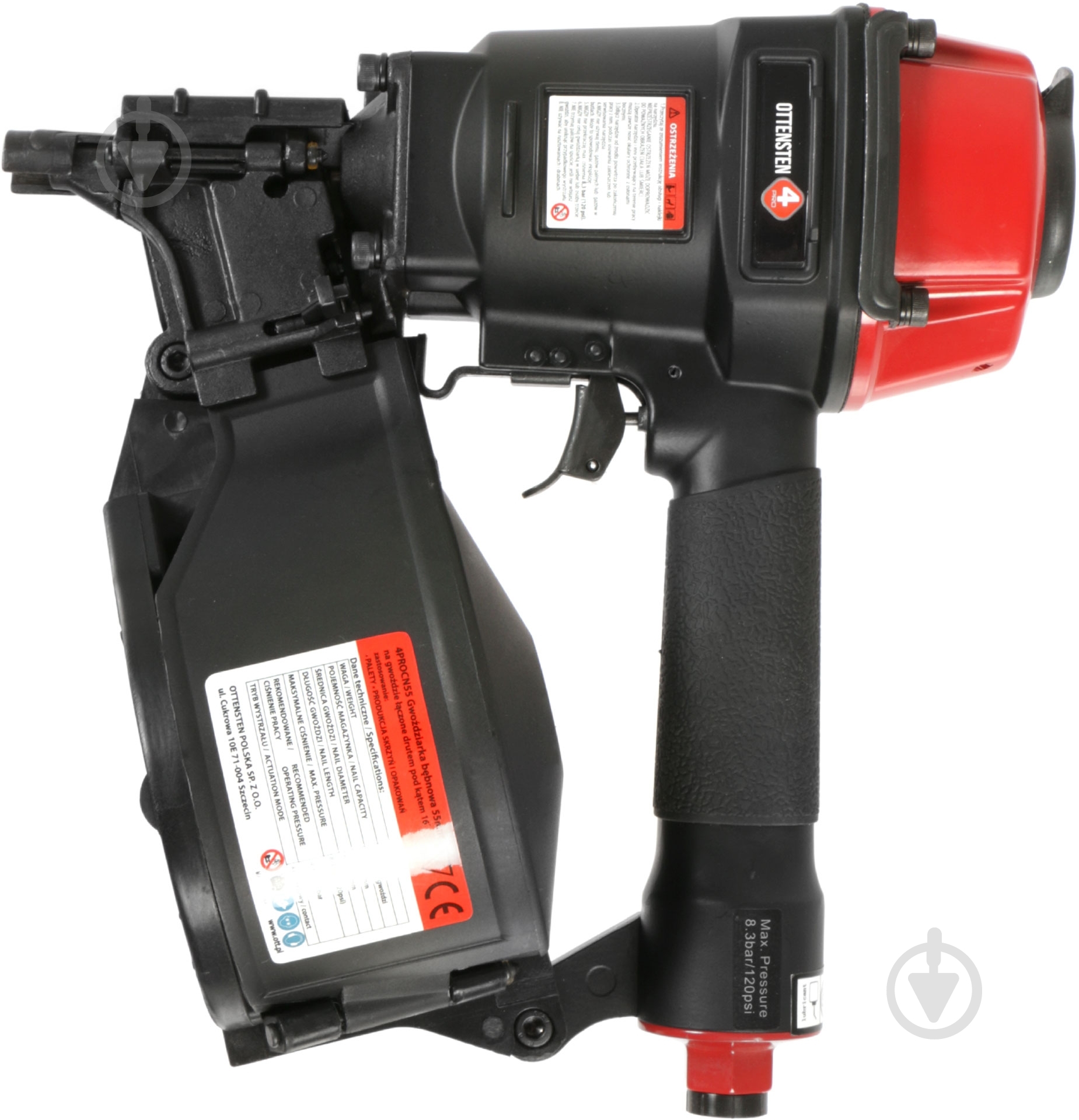 Цвяхопістолет Ottensten 4PRO CN55 - фото 2 Цвяхопістолет Ottensten 4PRO CN55 - фото 2