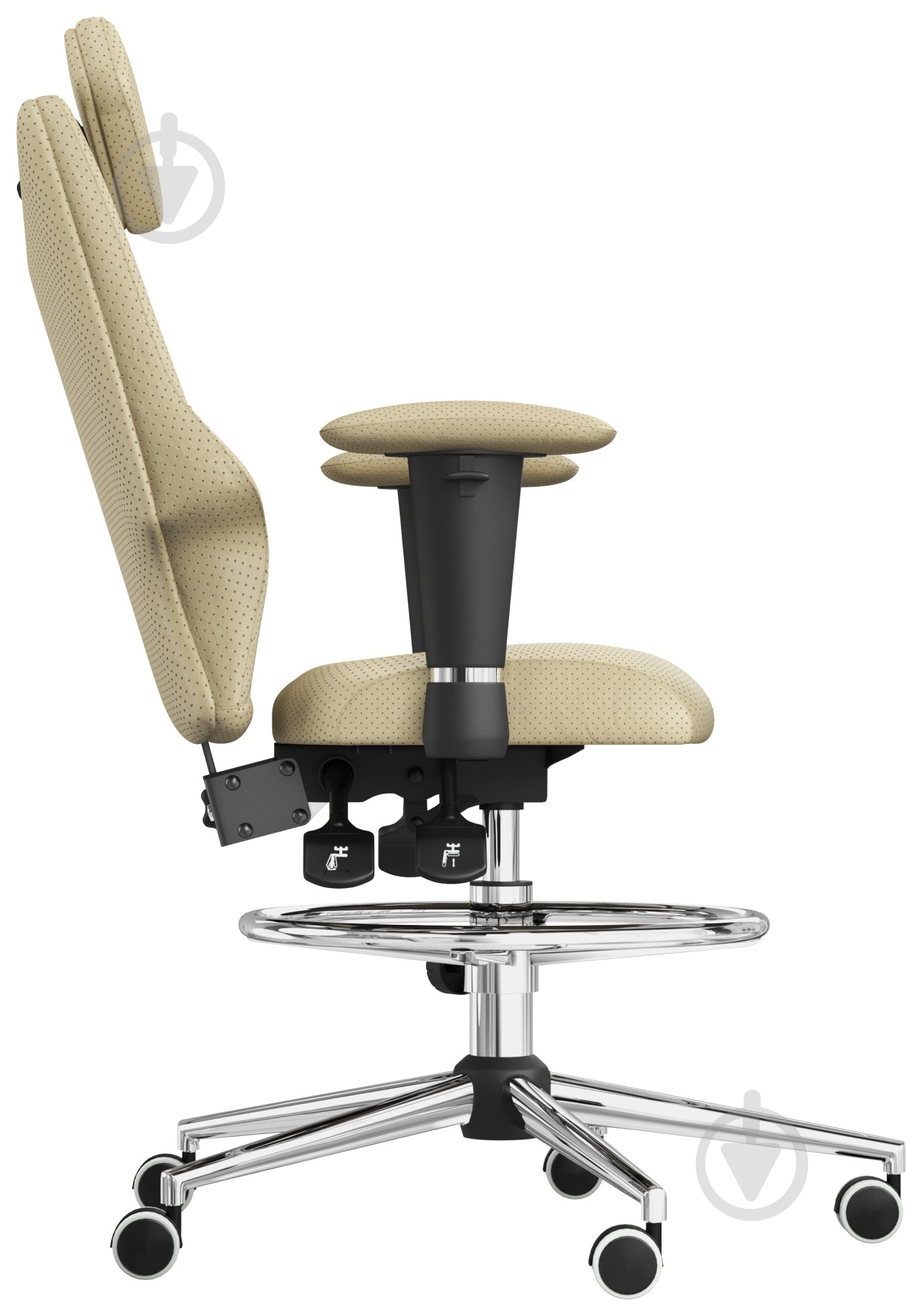 Кресло эргономичное Kulik System Fly 1304 песочный - фото 4