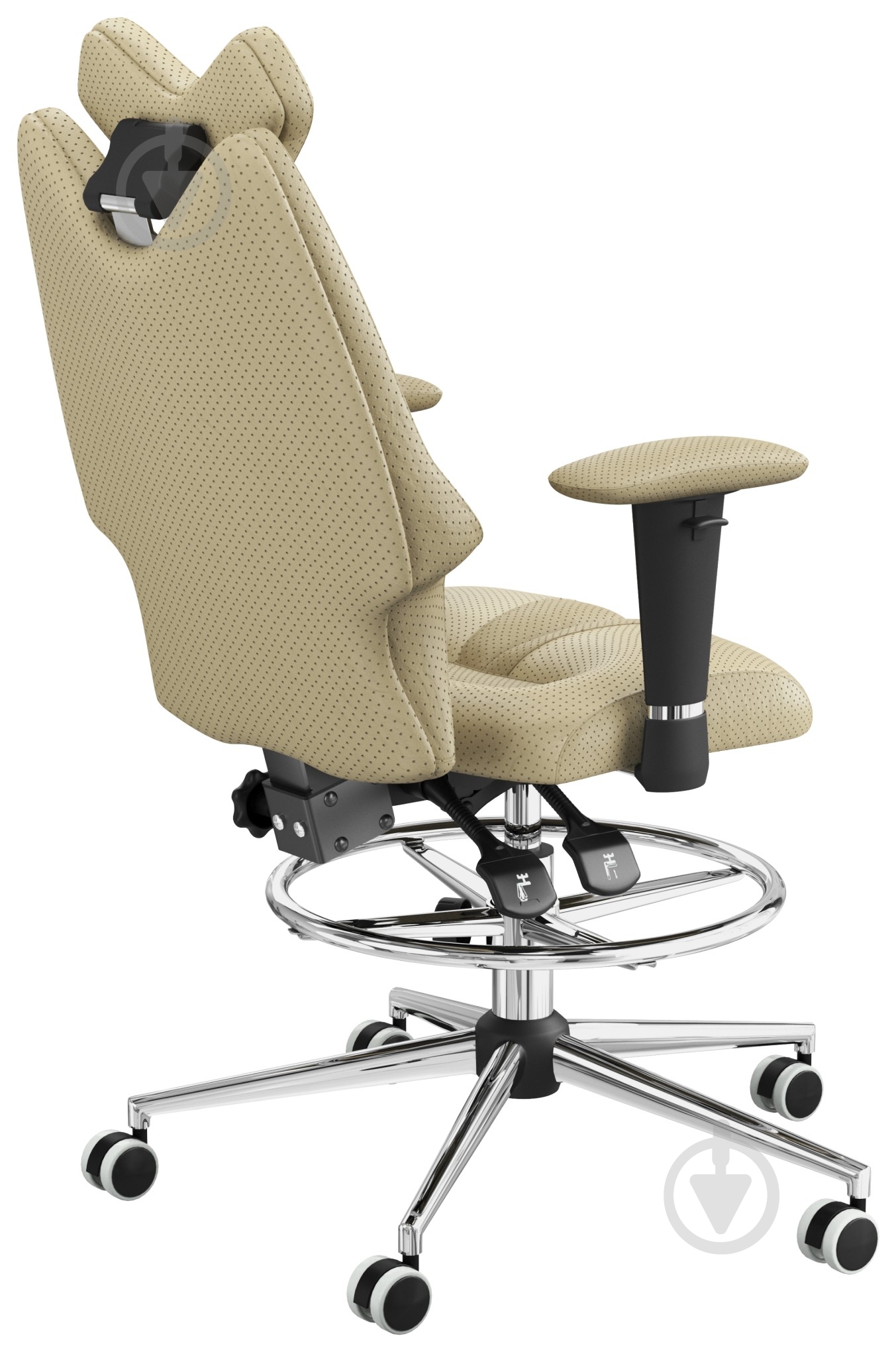 Кресло эргономичное Kulik System Fly 1304 песочный - фото 6