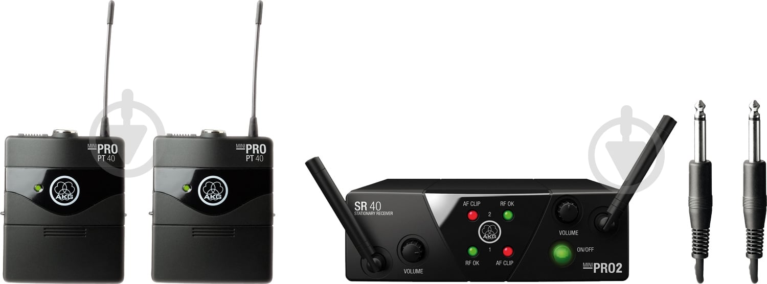Микрофон AKG WMS40 Mini2 Instrumental Set BD ISM2/3 (3351H00010) - фото 1 Микрофон AKG WMS40 Mini2 Instrumental Set BD ISM2/3 (3351H00010) - фото 1
