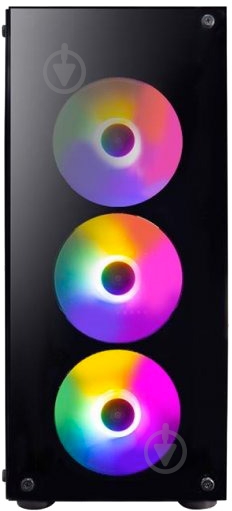 Корпус 1stPlayer V3-B-4F1 Black без БЖ - фото 2