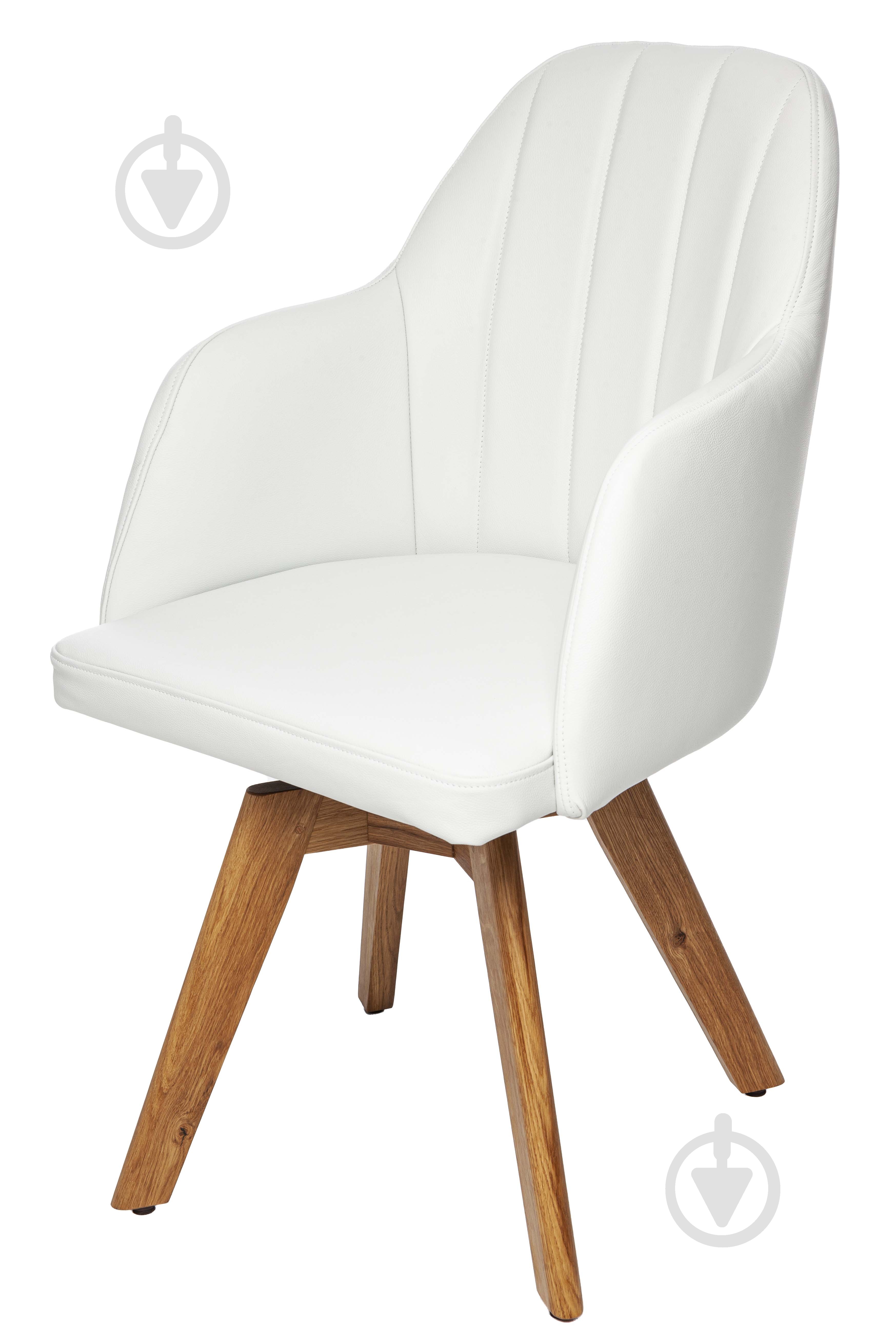 Стул Mia белый / дуб - фото 2