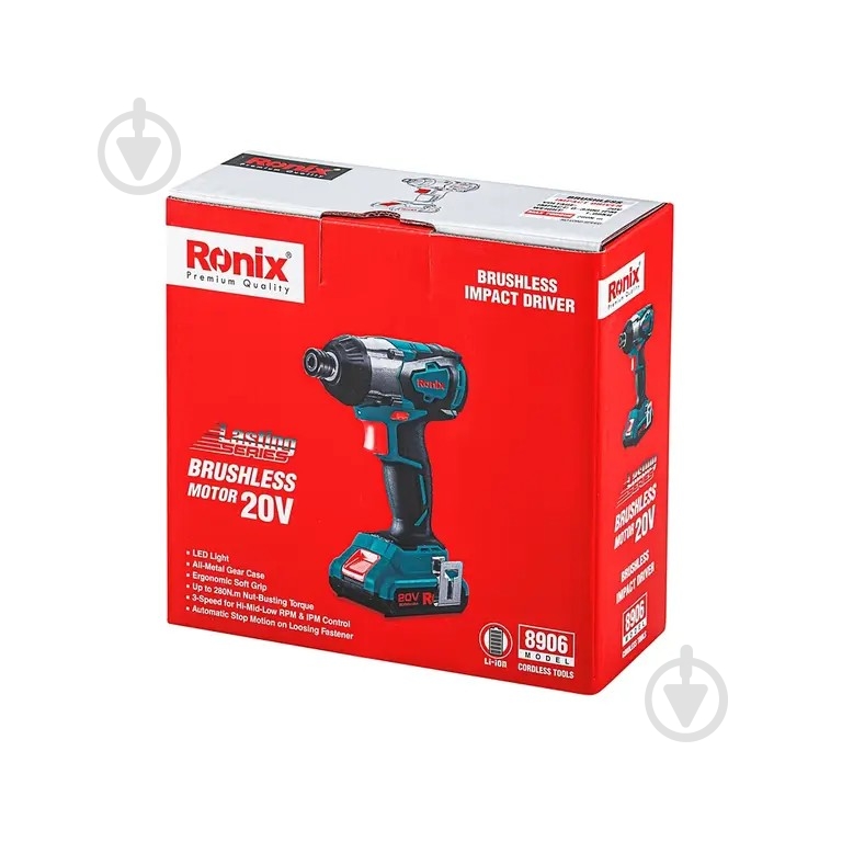 Шуруповерт ударный аккумуляторный Ronix 8906 - фото 8 Шуруповерт ударный аккумуляторный Ronix 8906 - фото 8