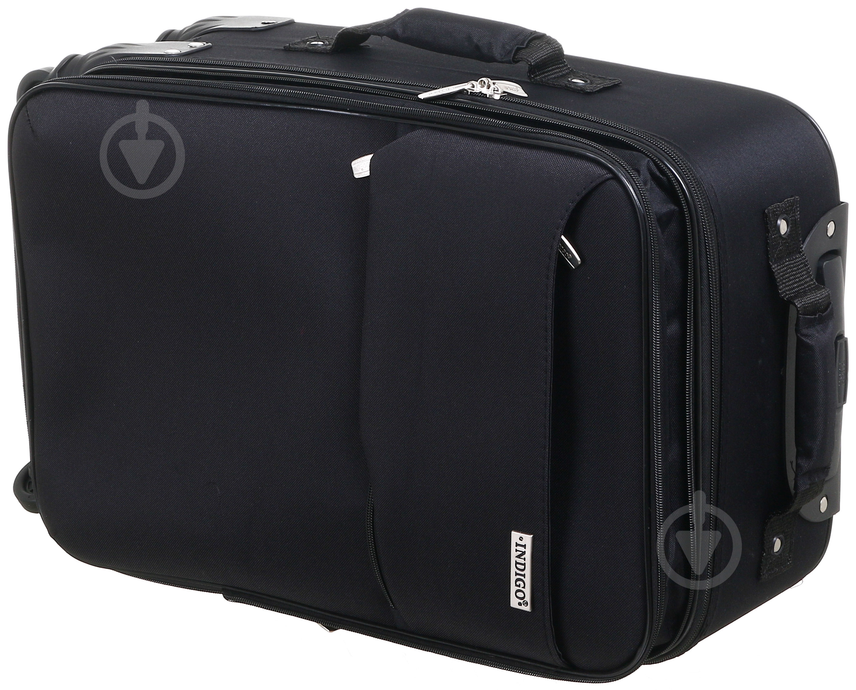 Чемодан Indigo 33 л черный KX22003 50х35х19 см - фото 5 Чемодан Indigo 33 л черный KX22003 50х35х19 см - фото 5
