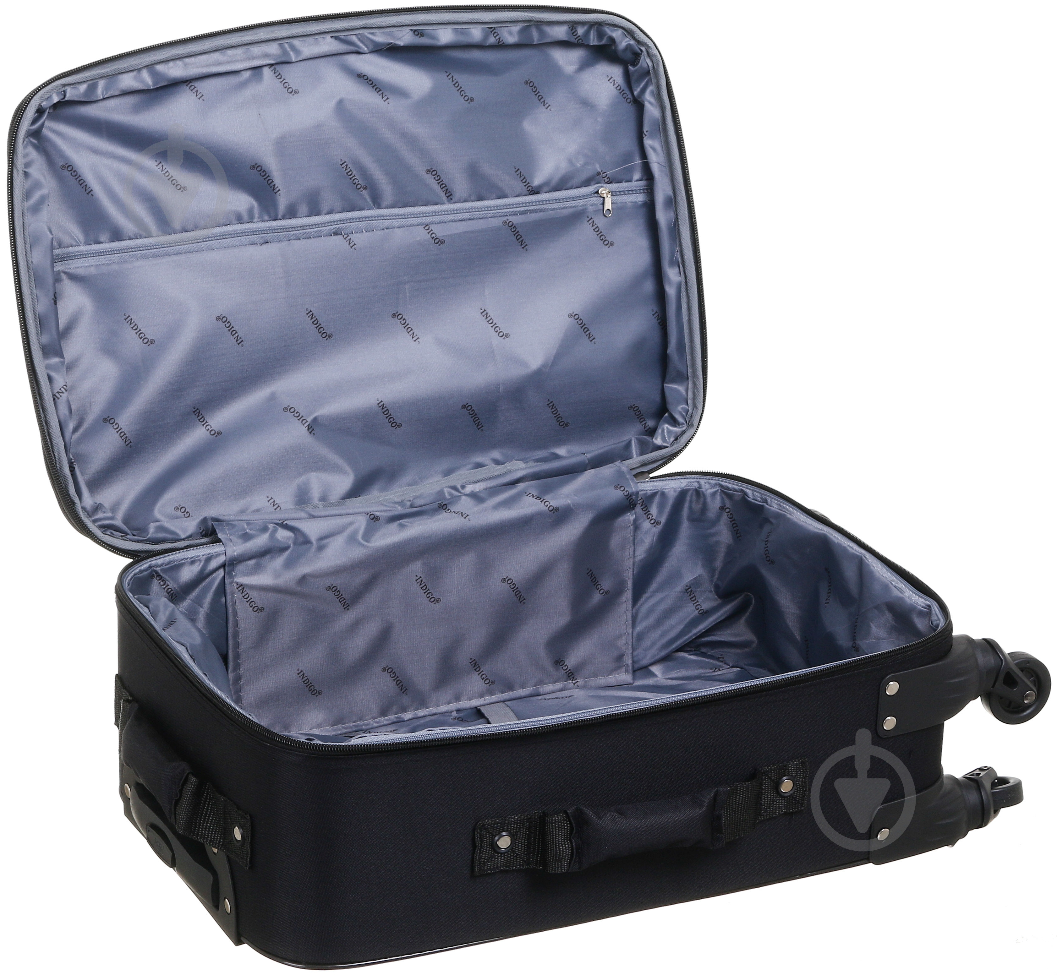 Чемодан Indigo 33 л черный KX22003 50х35х19 см - фото 6 Чемодан Indigo 33 л черный KX22003 50х35х19 см - фото 6