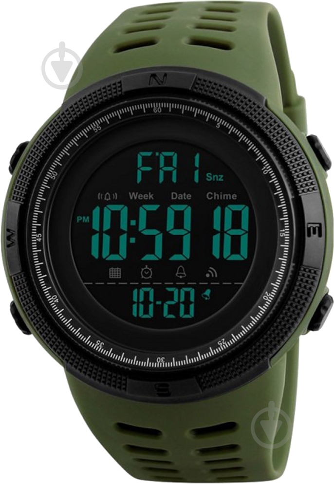Наручные часы Skmei 1251 green (1251BOXAG) - фото 1