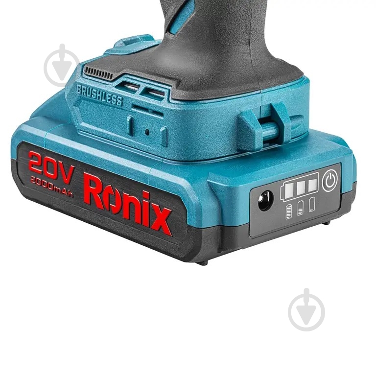 Шуруповерт ударный аккумуляторный Ronix 20 В 2Ач х 2 8905K - фото 6 Шуруповерт ударный аккумуляторный Ronix 20 В 2Ач х 2 8905K - фото 6