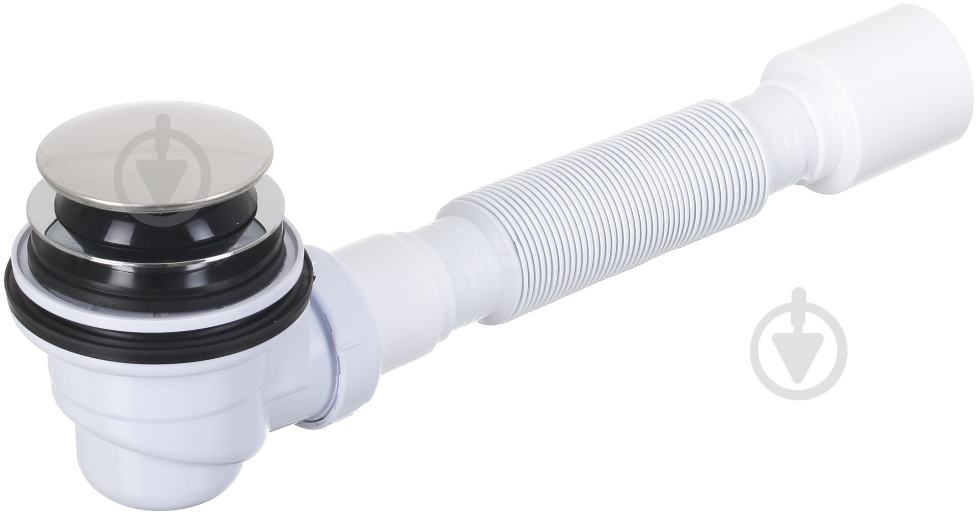 Сифон для поддона ScandiSPA для душевых кабин и низких поддонов Click Clack h65/d65 - фото 1