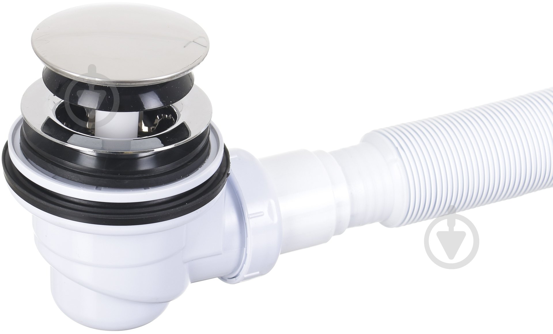 Сифон для поддона ScandiSPA для душевых кабин и низких поддонов Click Clack h65/d65 - фото 3