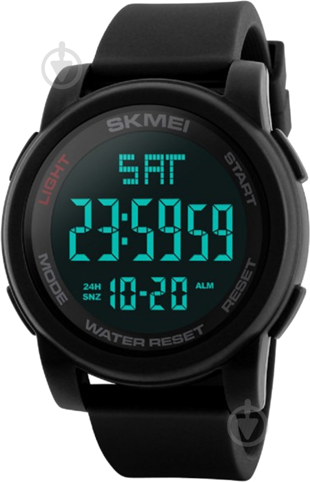 Наручные часы Skmei 1257 black (1257BOXBK) - фото 1