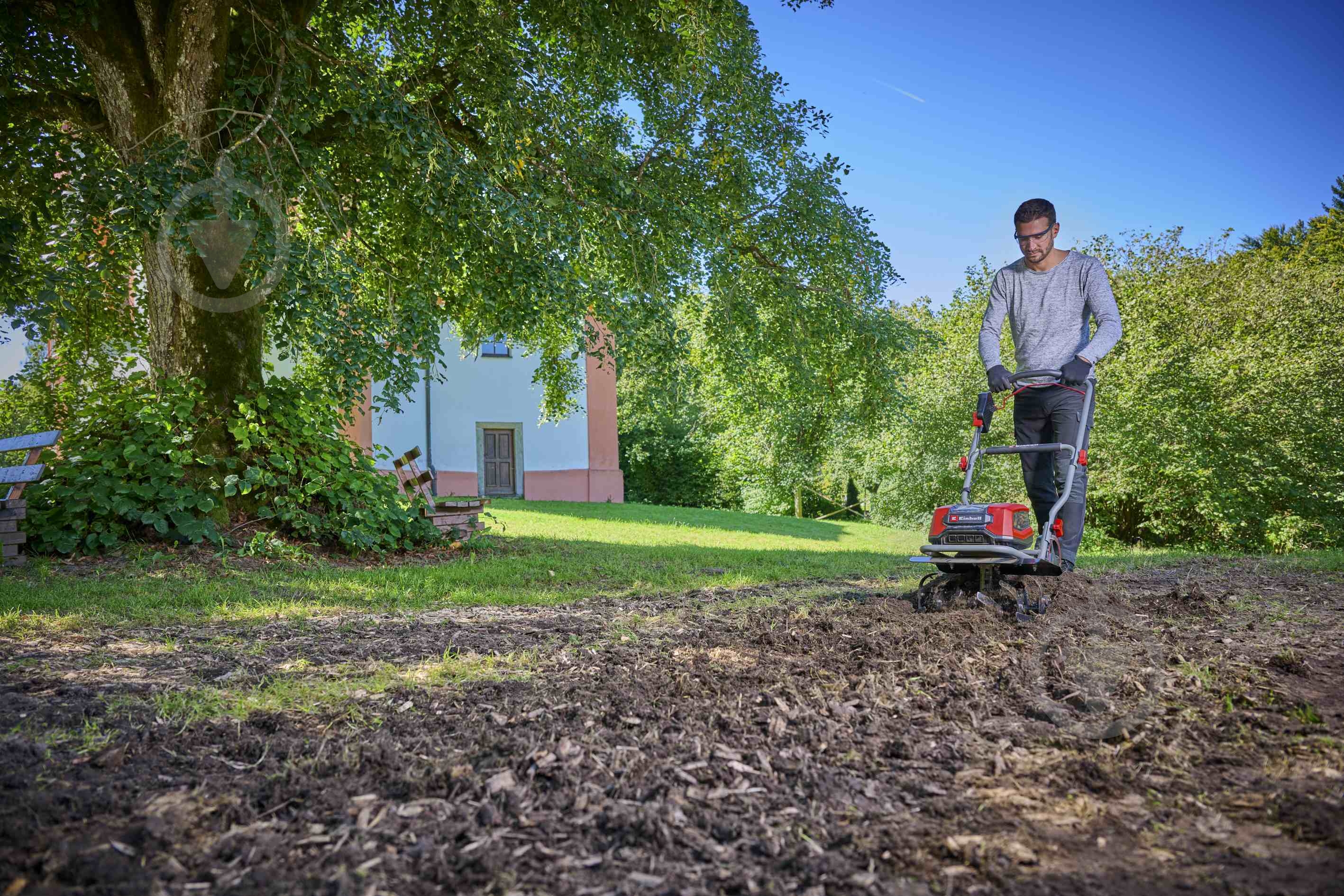 Культиватор Einhell акумуляторний безщітковий PXC GP-CR 36/45 Li E BL - Solo 3431220 - фото 3