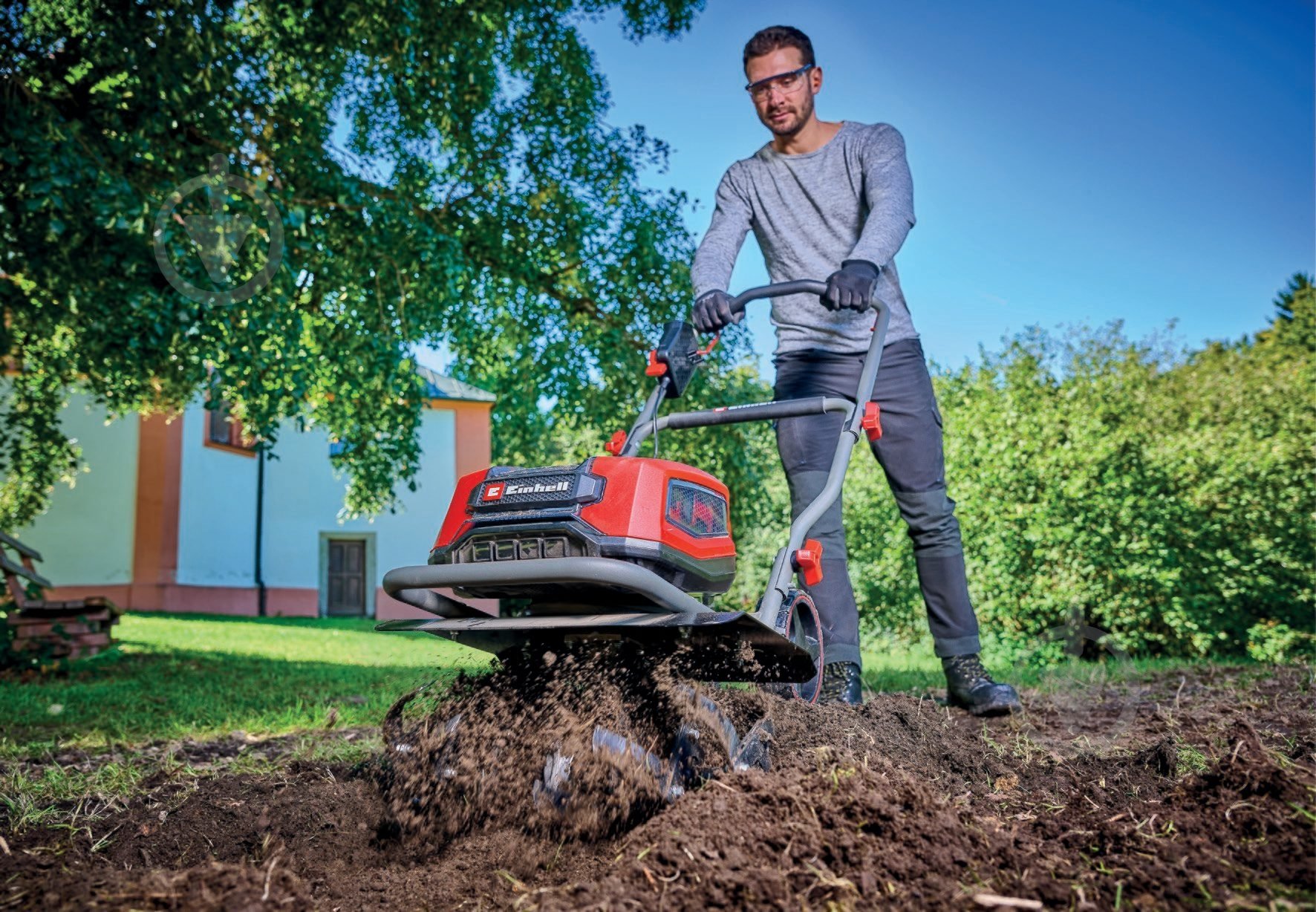 Культиватор Einhell акумуляторний безщітковий PXC GP-CR 36/45 Li E BL - Solo 3431220 - фото 4