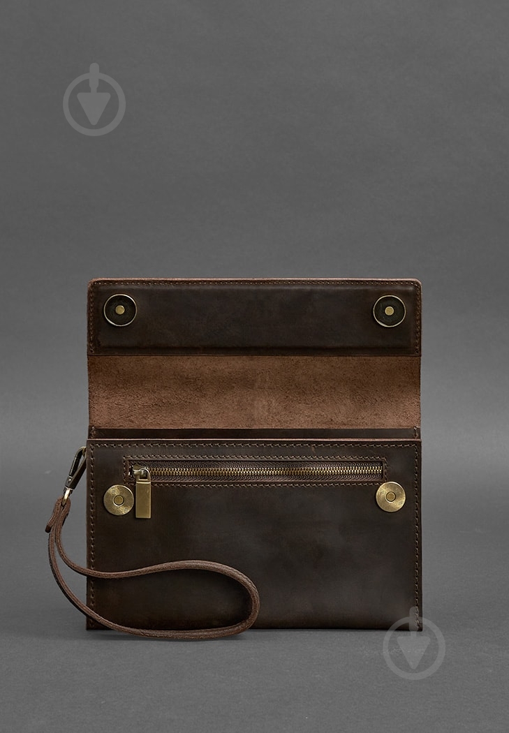 Барсетка мужская BlankNote 3.0 BN-KLATCH-3-o темно-коричневый - фото 5