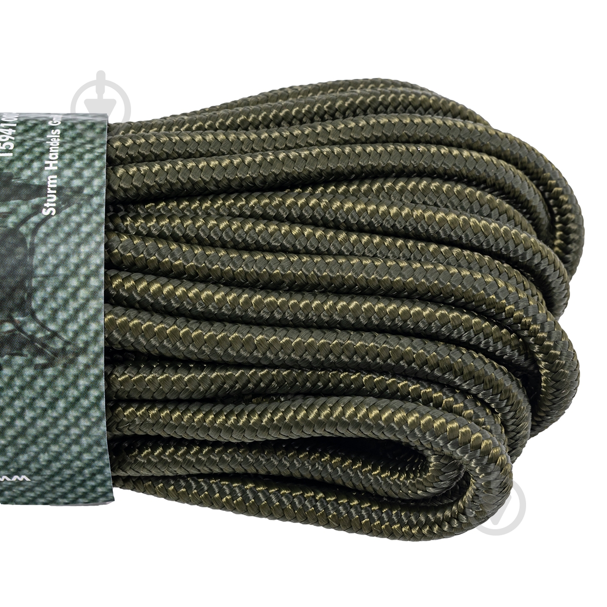 Шнур Sturm Mil-Tec полипропиленовый "Commando Rope" 7 мм 15 м оливковый - фото 3 Шнур Sturm Mil-Tec полипропиленовый "Commando Rope" 7 мм 15 м оливковый - фото 3