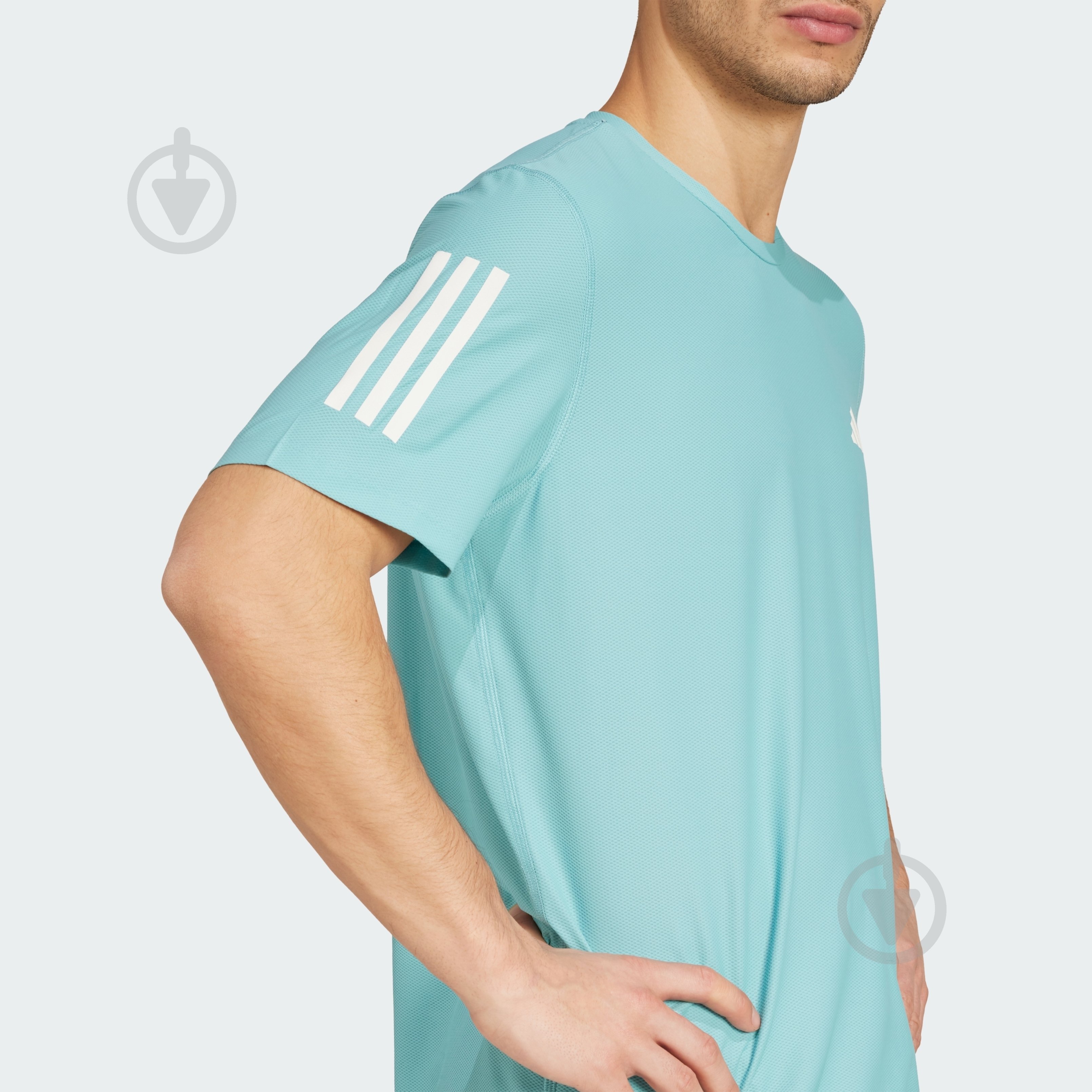 Футболка Adidas OTR B TEE JX2211 р.L бирюзовый - фото 4