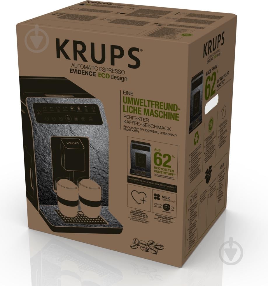 Кавомашина Krups Evidence Eco Design EA897B10 - фото 11
