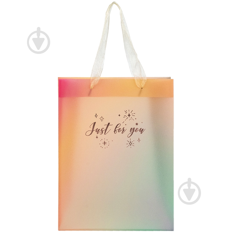 Пакет подарочный Just for you-4 8503-40-A 25х19 см Axent - фото 1 Пакет подарочный Just for you-4 8503-40-A 25х19 см Axent - фото 1