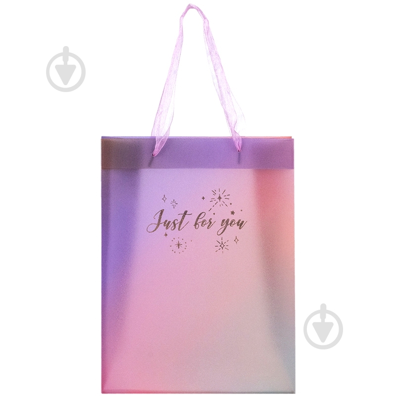 Пакет подарочный Just for you-3 8503-39-A 25х19 см Axent - фото 1 Пакет подарочный Just for you-3 8503-39-A 25х19 см Axent - фото 1