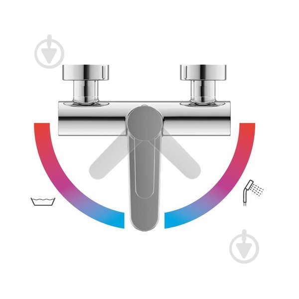 Смеситель для ванны Ravak PU 022.00/150 - фото 2