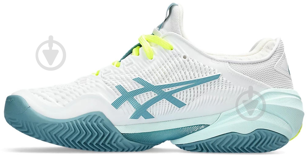 Кроссовки женские Asics COURT FF 3 CLAY 1042A221-102 р.39 белые - фото 1