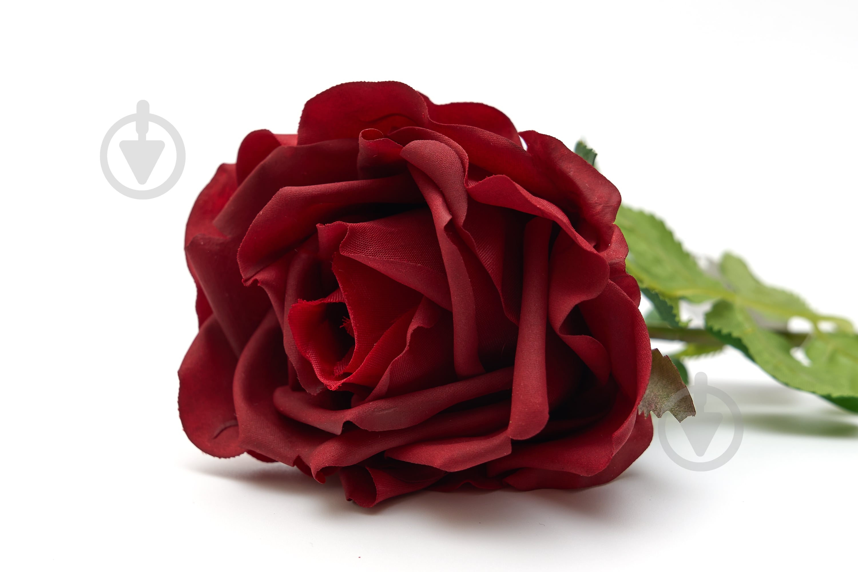 Цветок искусственный Роза 44 см красная Девилон - фото 2