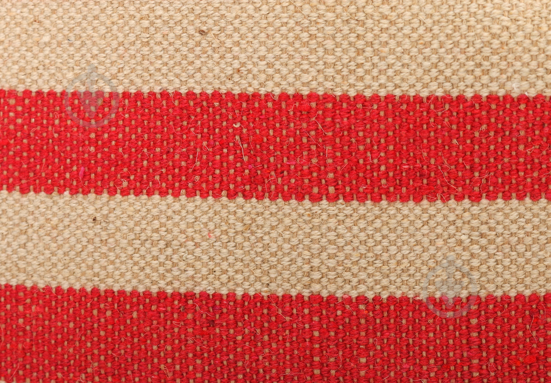 Сумка пляжная Stripes красная - фото 4