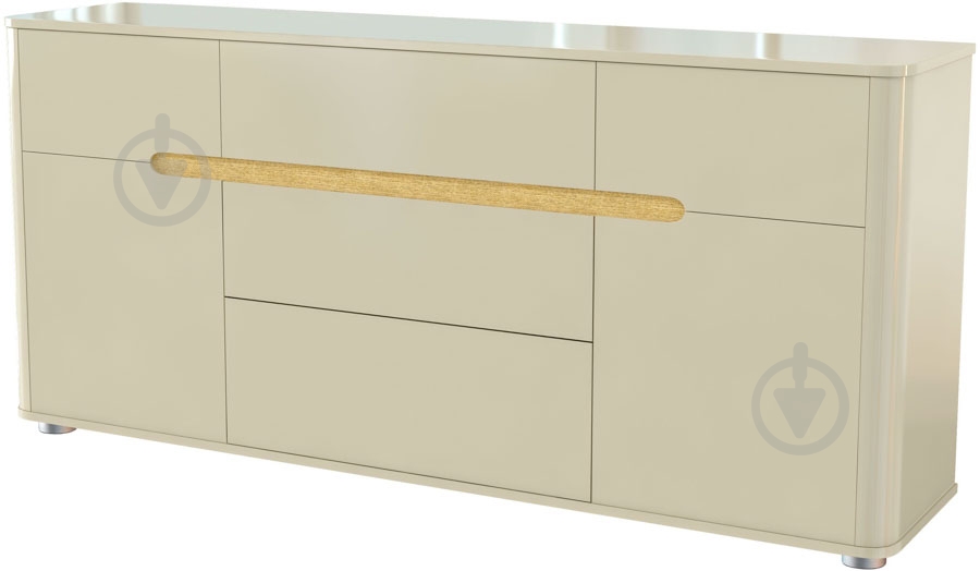 Буфет Aqua Rodos Hoffner HOFBUF2D3S 1830х890х420 мм бежевый глянец (АР0002307) - фото 1