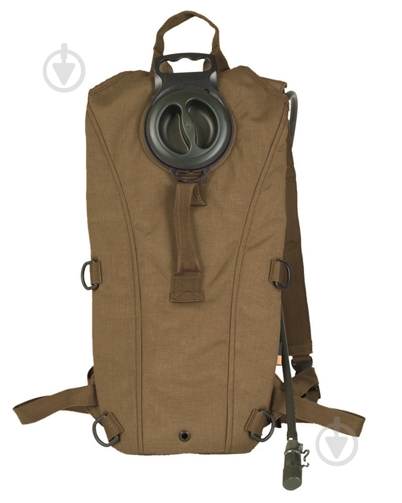 Система питьевая Sturm Mil-Tec рюкзак с гидросистемой "MIL-SPEC WATER PACK WITH STRAPS (3 L)" Coyote - фото 1