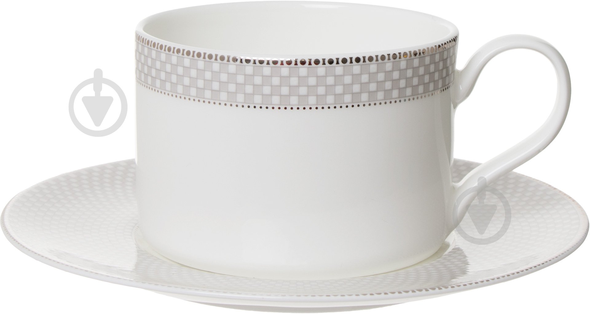 Чашка для чаю з блюдцем Fiora Delicate 200 мл - фото 1