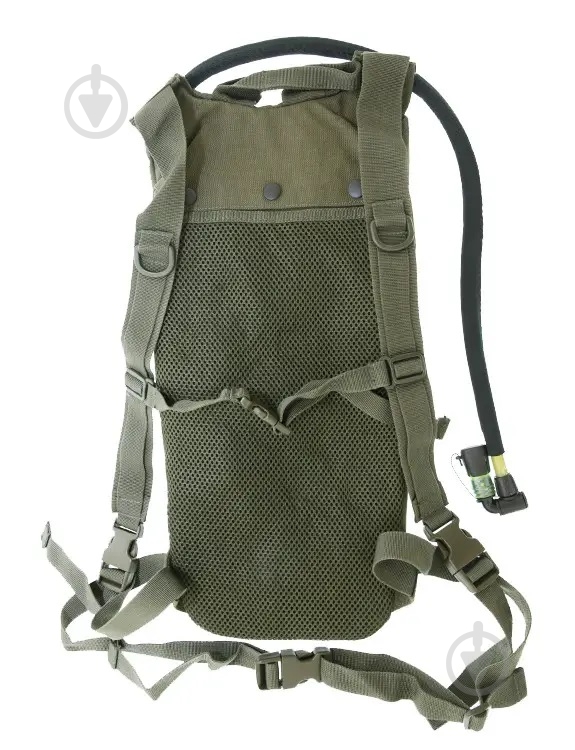 Система питьевая Sturm Mil-Tec рюкзак с гидросистемой "MIL-SPEC WATER PACK WITH STRAPS (3 L)" Oliva - фото 4