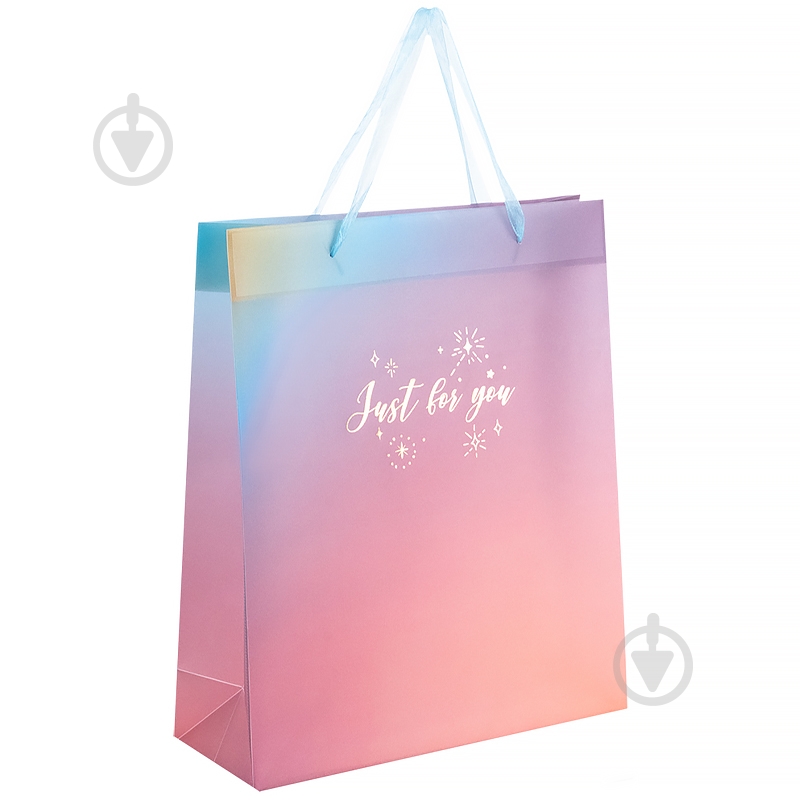 Пакет подарунковий Just for you-2 8504-38-A 32х27 см Axent - фото 2 Пакет подарунковий Just for you-2 8504-38-A 32х27 см Axent - фото 2