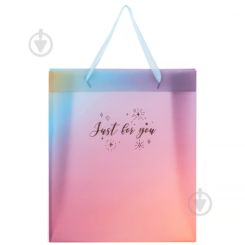 Пакет подарунковий Just for you-2 8504-38-A 32х27 см Axent - фото 1 Пакет подарунковий Just for you-2 8504-38-A 32х27 см Axent - фото 1