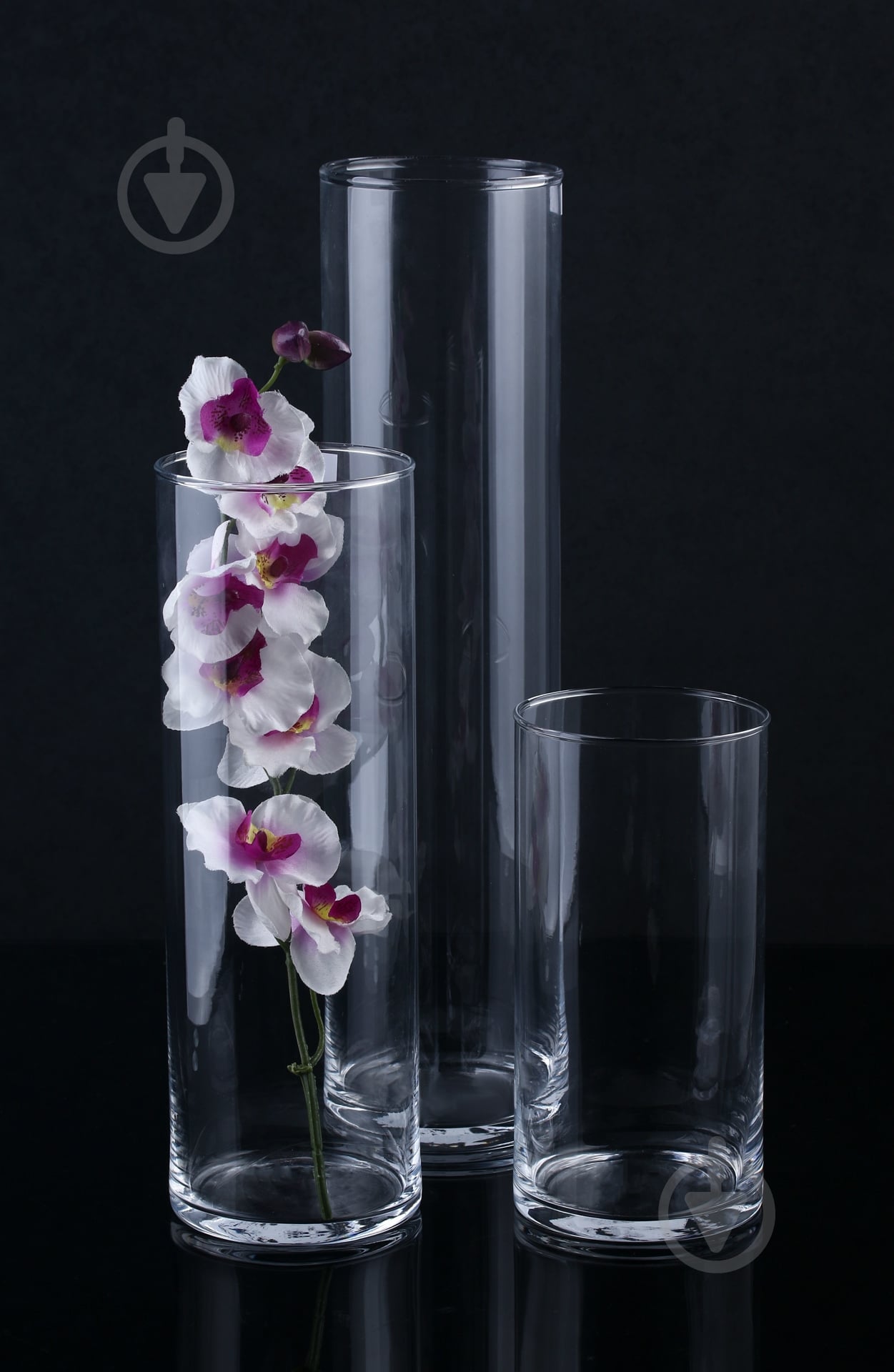 Ваза стеклянная Wrzesniak Glassworks 10х40 см 40 см прозрачная - фото 3 Ваза стеклянная Wrzesniak Glassworks 10х40 см 40 см прозрачная - фото 3