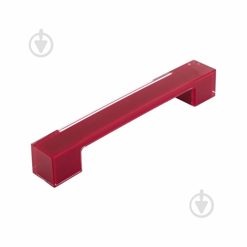 Мебельная ручка скоба Poliplast 160 мм 0306VE Red красный - фото 1