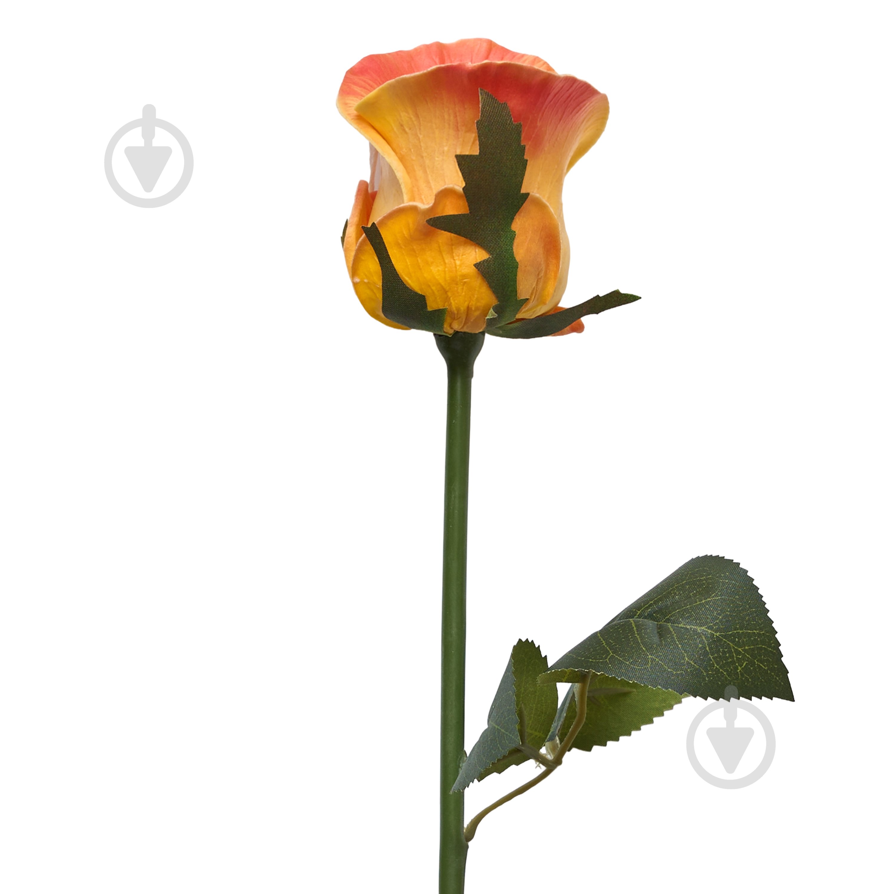 Цветок искусственный Роза 81 см желтая Девилон - фото 1