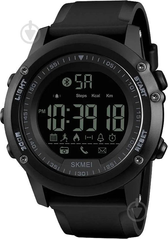 Наручные часы Skmei 1321 black (1321BOXBK) - фото 1