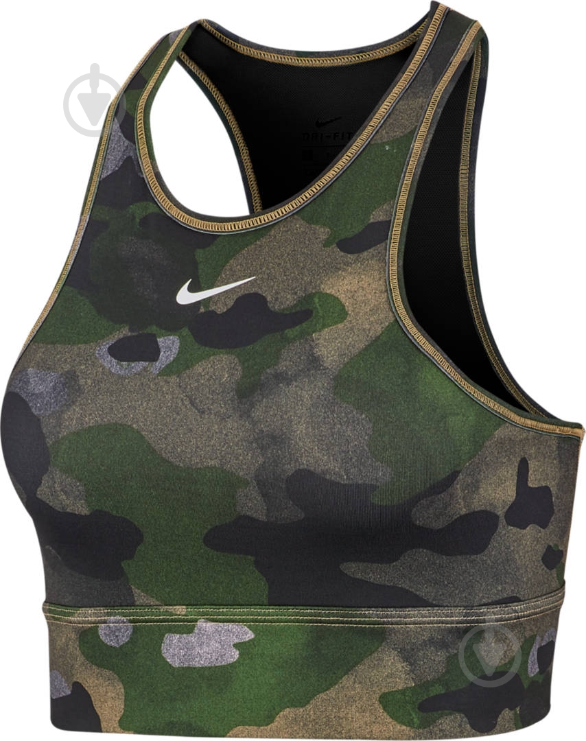 Бра Nike EVERYTHING CAMO BRA CJ1382-723 р.L жовтий - фото 1