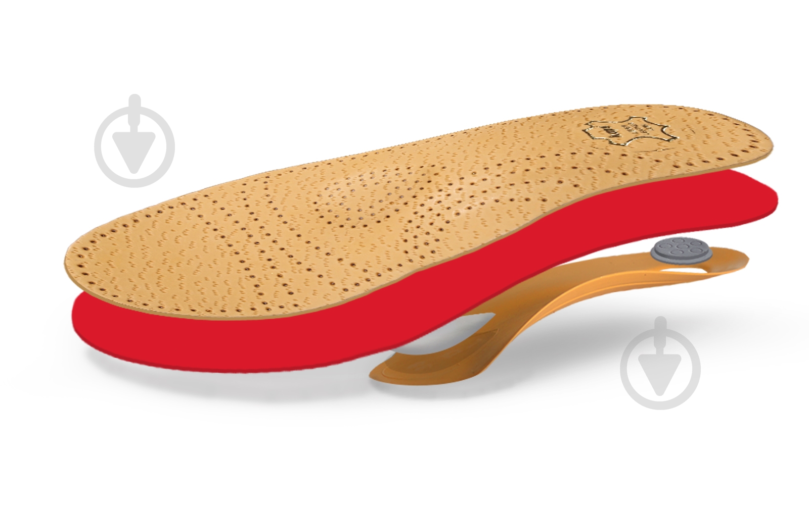 Устілки для стоп Relax Shock Absorber Pecari Kaps р.37 коричневий - фото 5