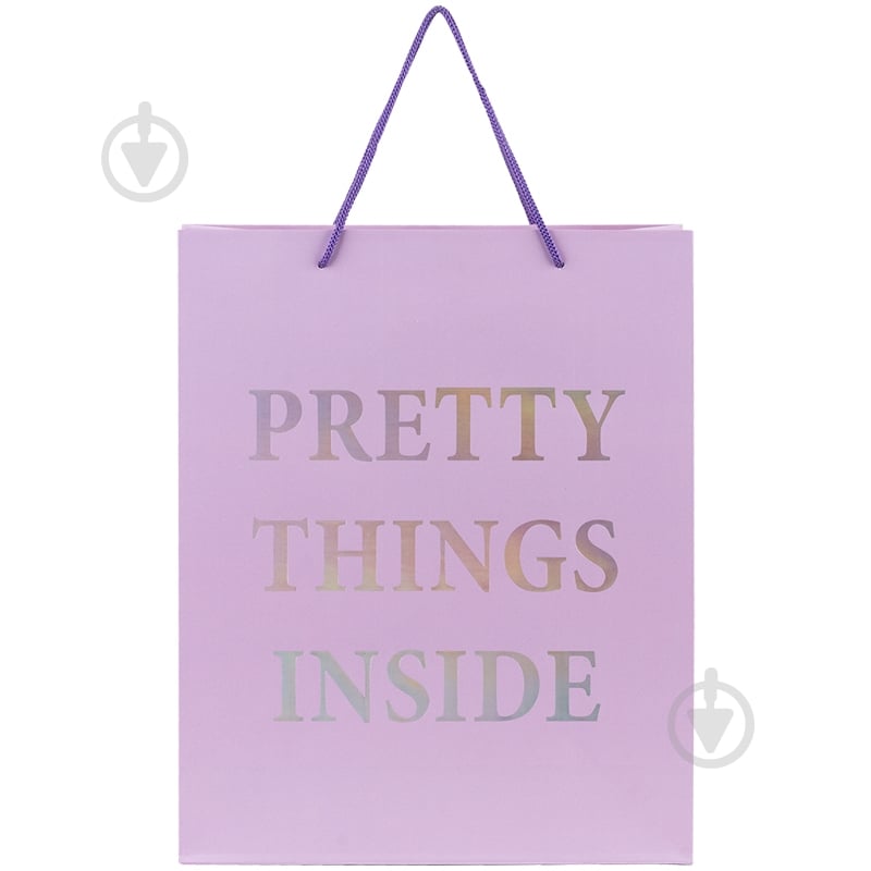 Пакет подарунковий Pretty things inside 8502-27-A 26х32 см Axent - фото 1 Пакет подарунковий Pretty things inside 8502-27-A 26х32 см Axent - фото 1