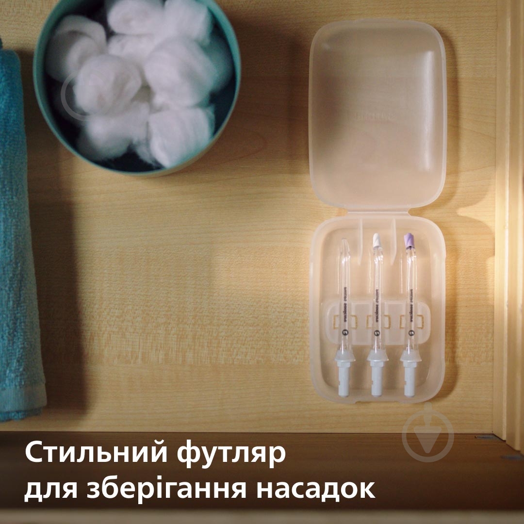 Іригатор Philips Sonicare HX3911/40 Power Flosser 7000 - фото 10