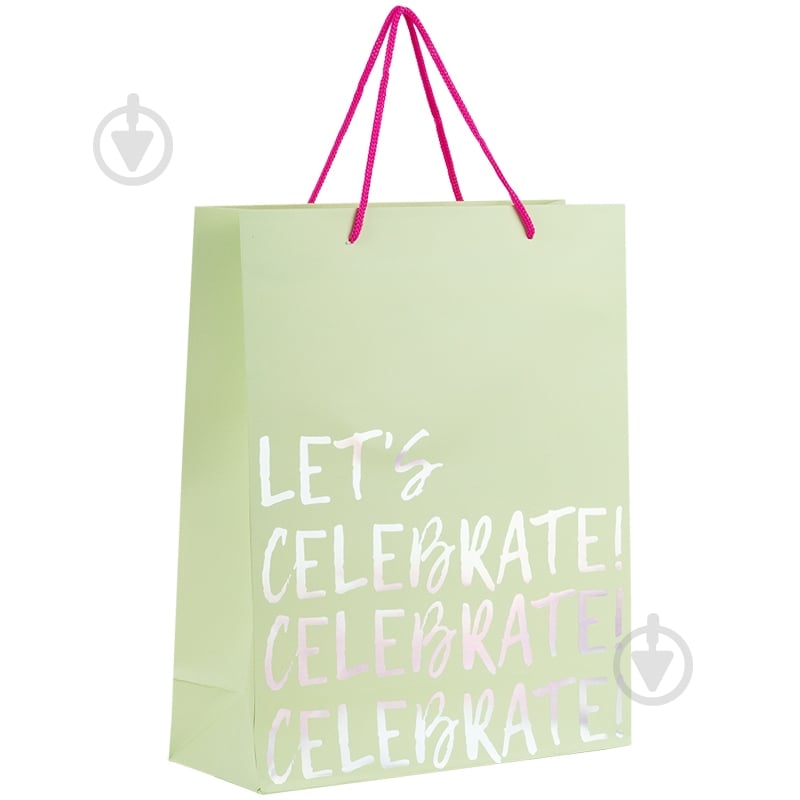Пакет подарочный Let's celebrate 8502-26-A 26х32 см Axent - фото 2 Пакет подарочный Let's celebrate 8502-26-A 26х32 см Axent - фото 2