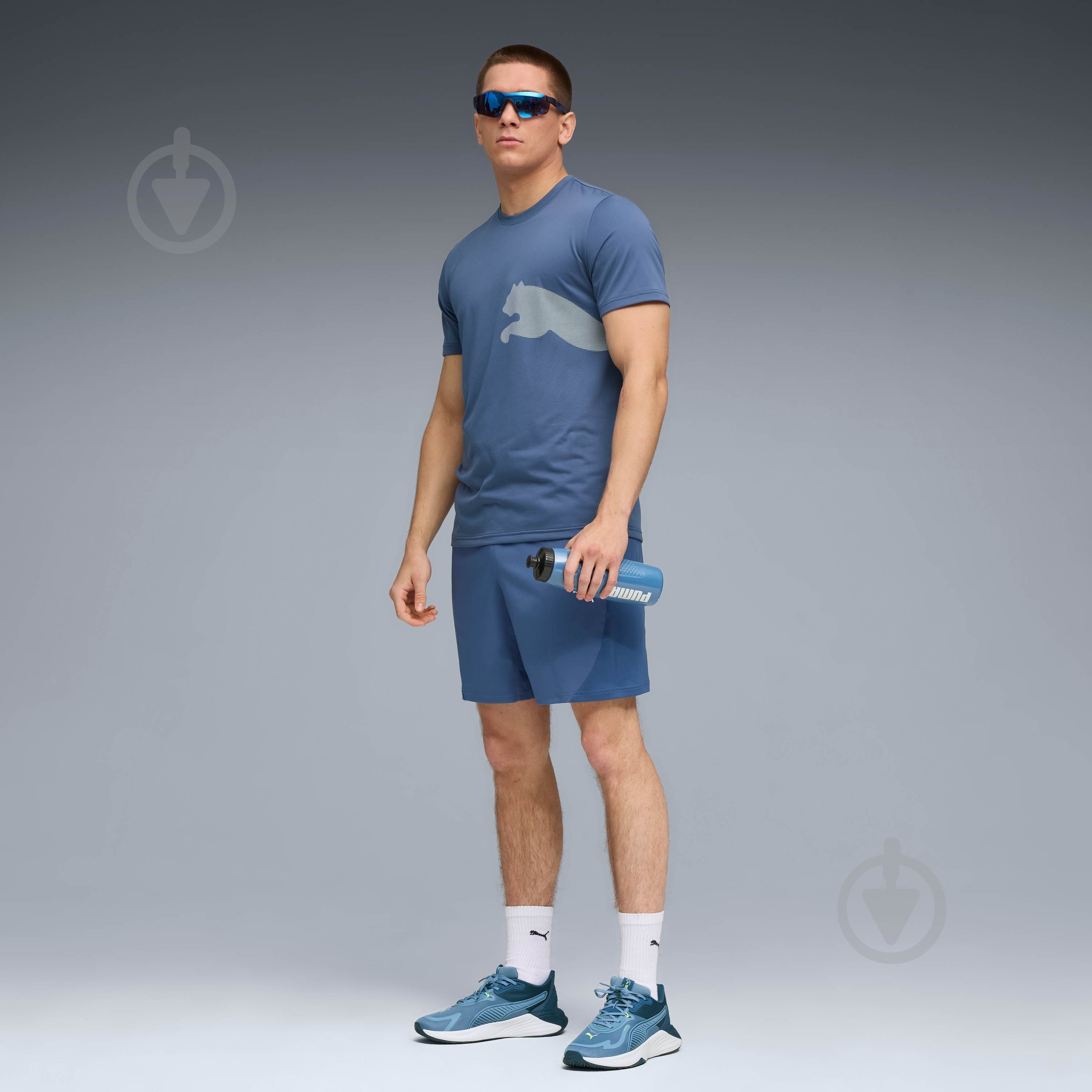 Футболка Puma TAD BIG LOGO Tee 52672180 р.L синий - фото 3