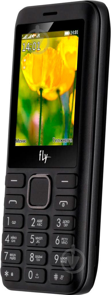 Мобільний телефон Fly FF249 grey - фото 6