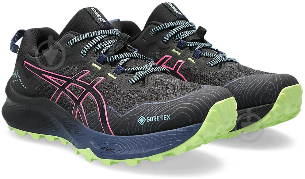Кроссовки женские Asics GEL-TRABUCO 11 GTX 1012B425-003 р.40 черные - фото 3 Кроссовки женские Asics GEL-TRABUCO 11 GTX 1012B425-003 р.40 черные - фото 3